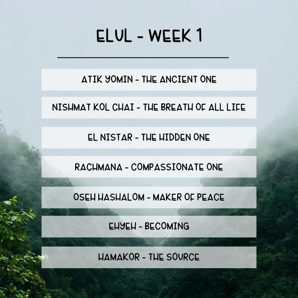 [List of the first 7 names over a foggy mountain background, detailed further in the text below]